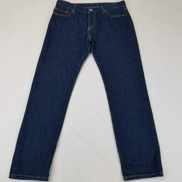 Levi's Other - Levis 501 Jeans Mens 29x30 Blue Button Fly Straight Leg Denim Classic Pants